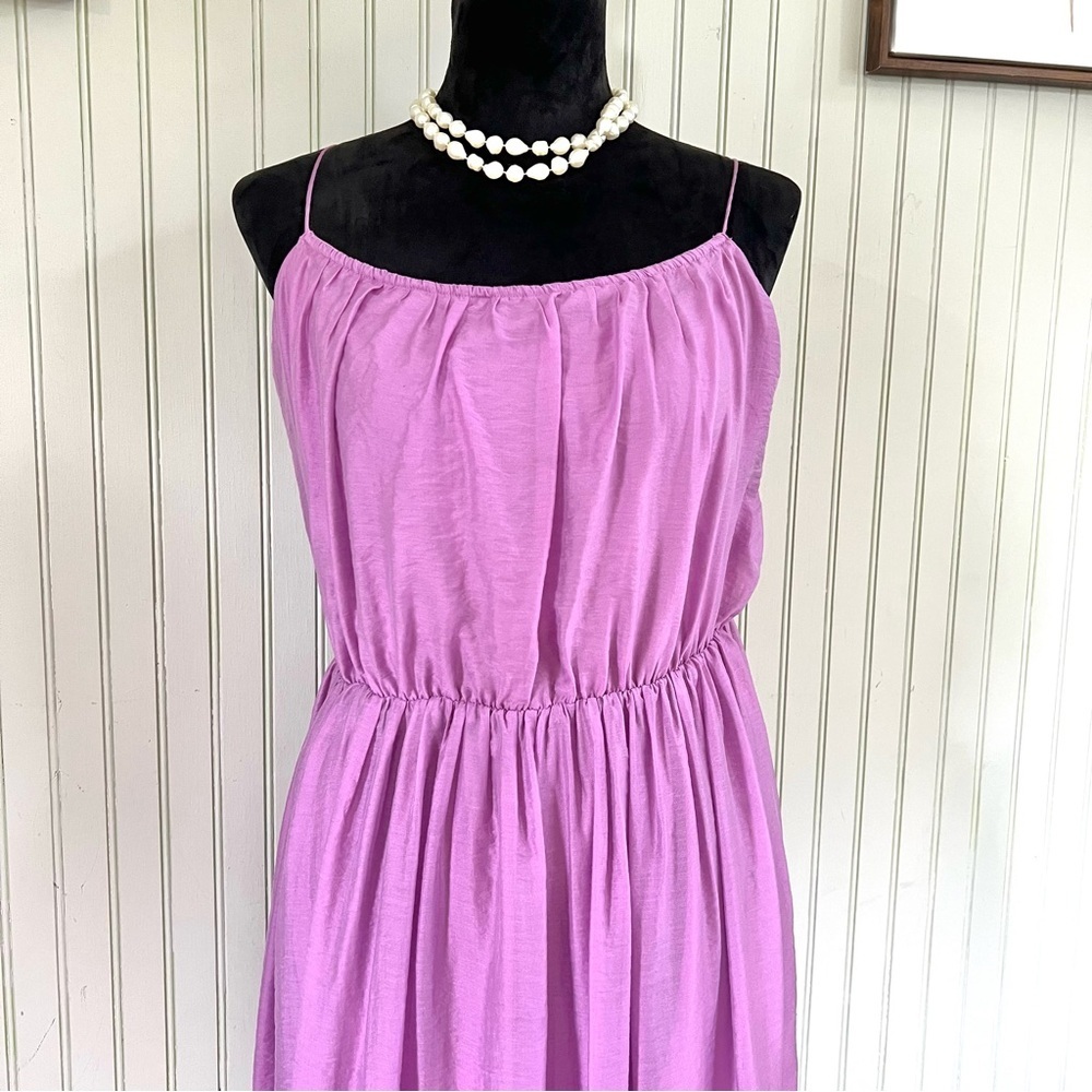 Abercrombie & Fitch Lavender/Purple Maxi Dress - Picture 3 of 11